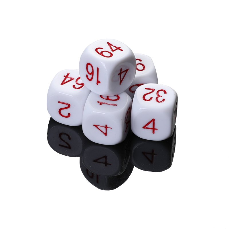 16mm High Quality Poker Acrylic Dice Bulk Dice Wholesaler