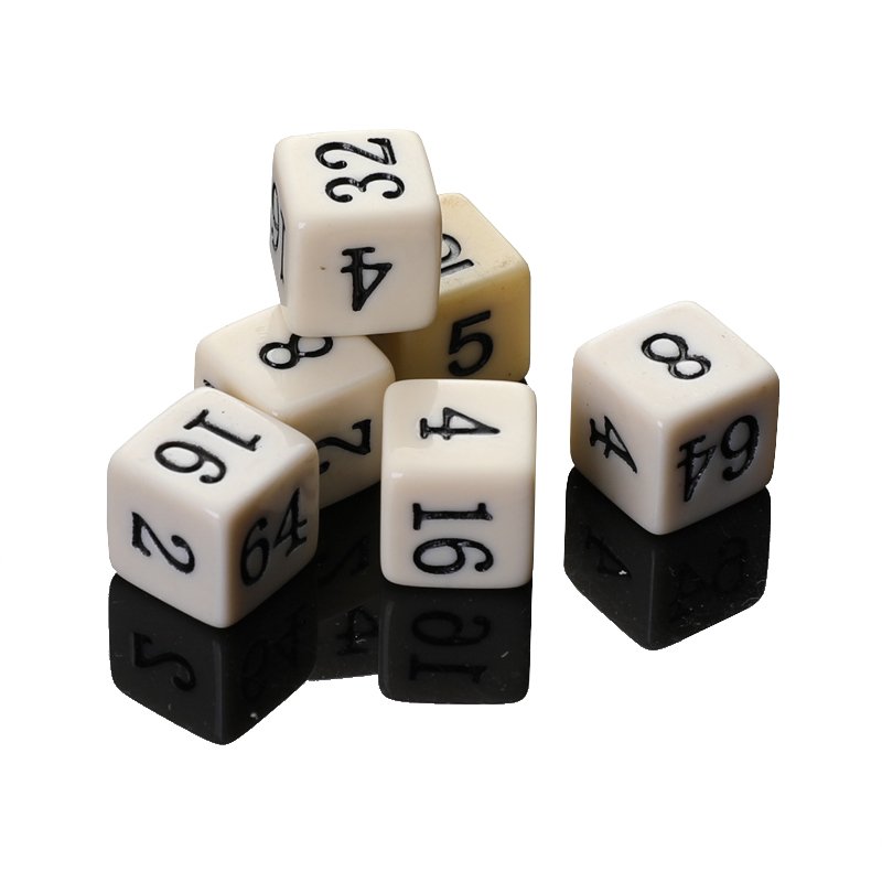 16mm High Quality Poker Acrylic Dice Bulk Dice Wholesaler