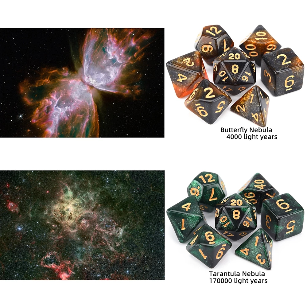2024 Acrylic DND Logo Dice Mold Polyhedral RPG DND Board Game Custom Dice