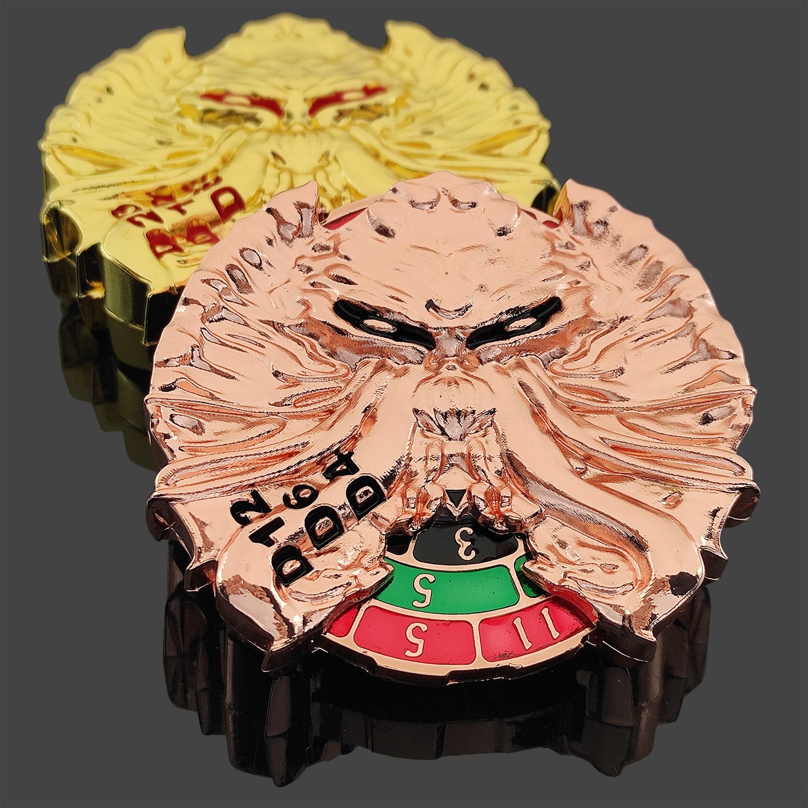 Dice Roulette Metal Dice Set Octopus Dice Spinner DND Dice D&D Dice, Spinner D20 All DND Dice D6, D8, D10, for Tabletop Games