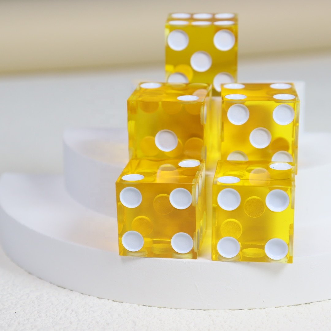 High Grade 19MM Acrylic Las Vegas Casino Dice