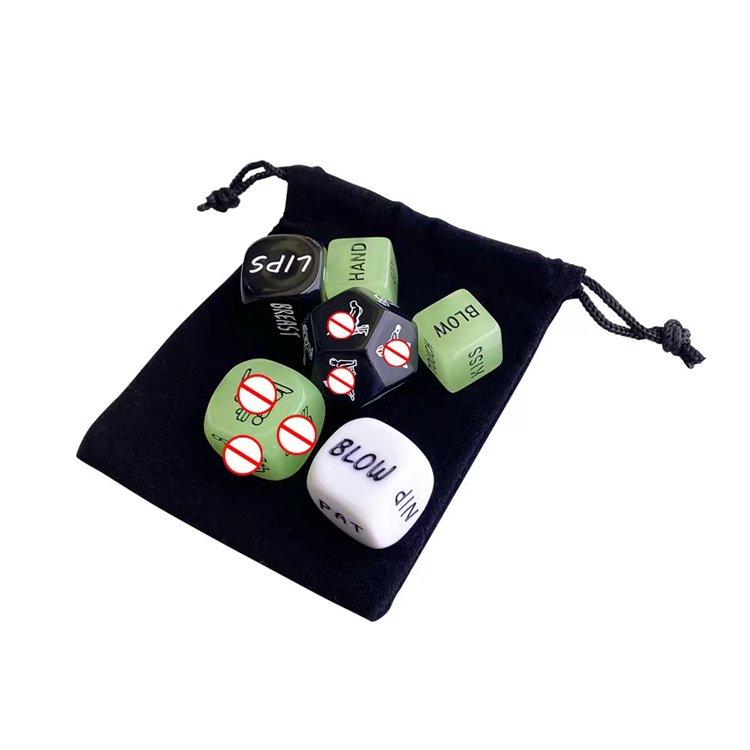 6pcs Sexy Dice Fun Adult Erotic Love Sexy Posture Dice Couple Lovers Humour Game Toy Novelty Party Gift