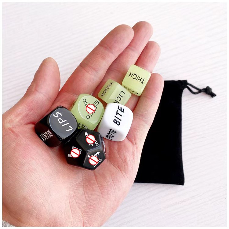 6pcs Sexy Dice Fun Adult Erotic Love Sexy Posture Dice Couple Lovers Humour Game Toy Novelty Party Gift