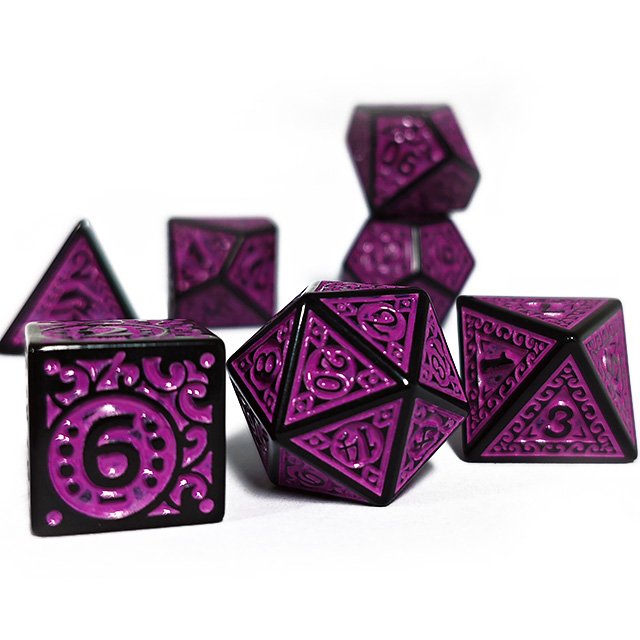 Polyhedral Dnd Dice Set Color Blend Dice For Dungeons And Dragons Dnd Rgp