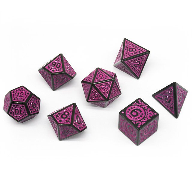 Polyhedral Dnd Dice Set Color Blend Dice For Dungeons And Dragons Dnd Rgp