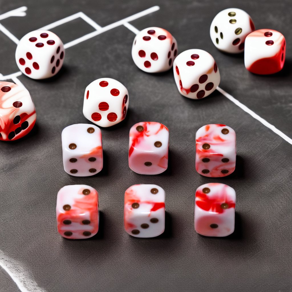 Double colors Square Opaque D6 16mm standard Dice Resin Multi Color Polyhedral Dice Set For RPG DND