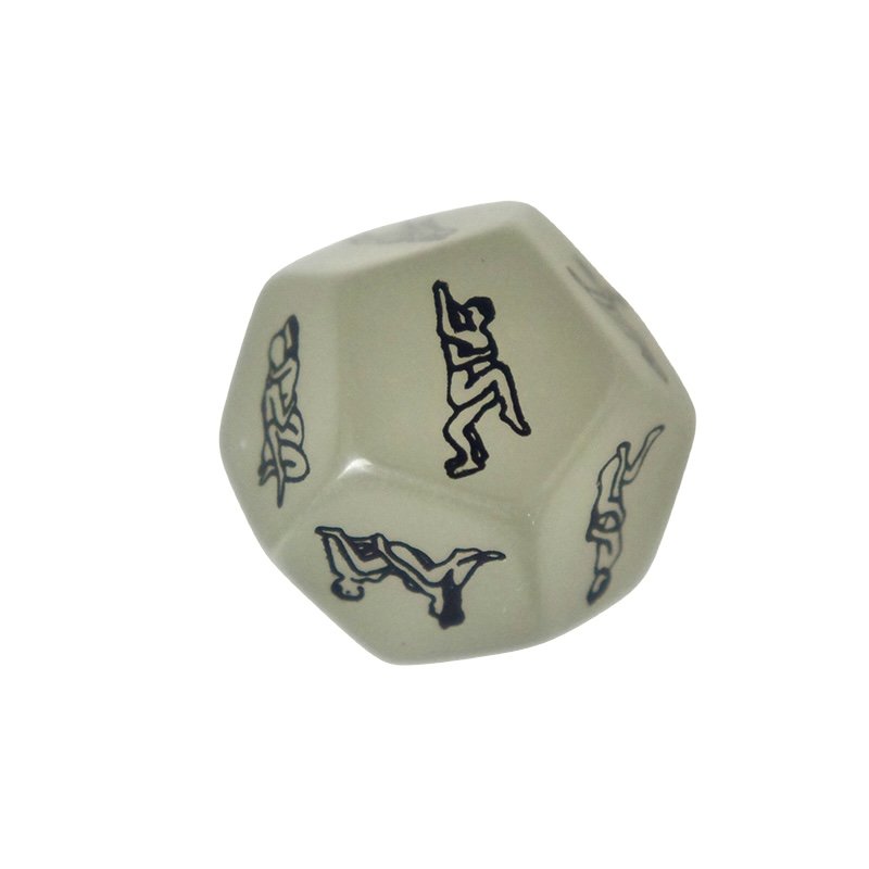 Romantic 16mm Polyhedral & 25mm D20 Custom Logo Acrylic Dice Funny DND Role Playing Resin Toys