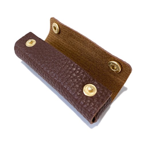 Custom leather bag printed logo, 16mm acrylic dice brown box 85*25mm