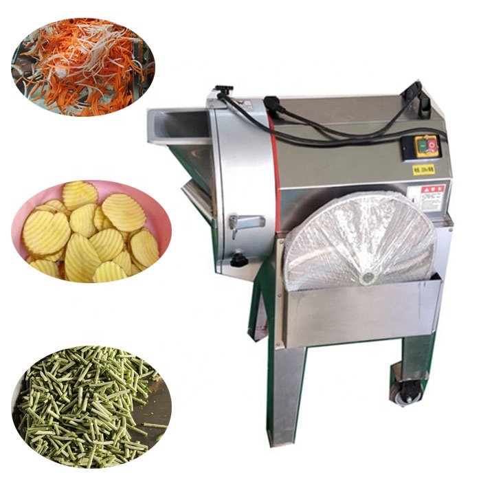 110v 220v Automatic Vegetable Cutter Chopper Potato Cutting Dicer Onion Cuber Carrot Dice Slicer Cabbage Slice Shredding Machine