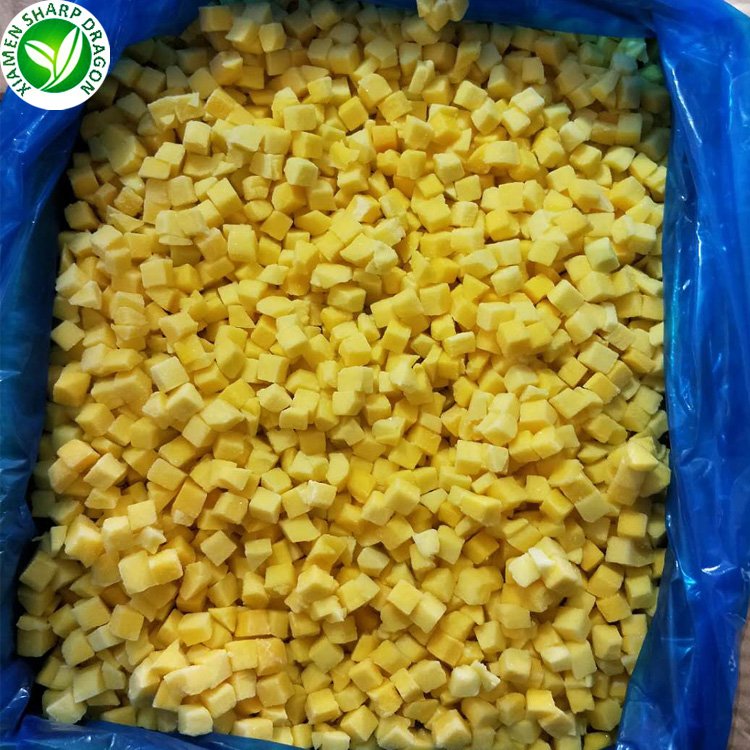 IQF Export wholesale thailand buyers price peeled fruit pulp frozen mango dice