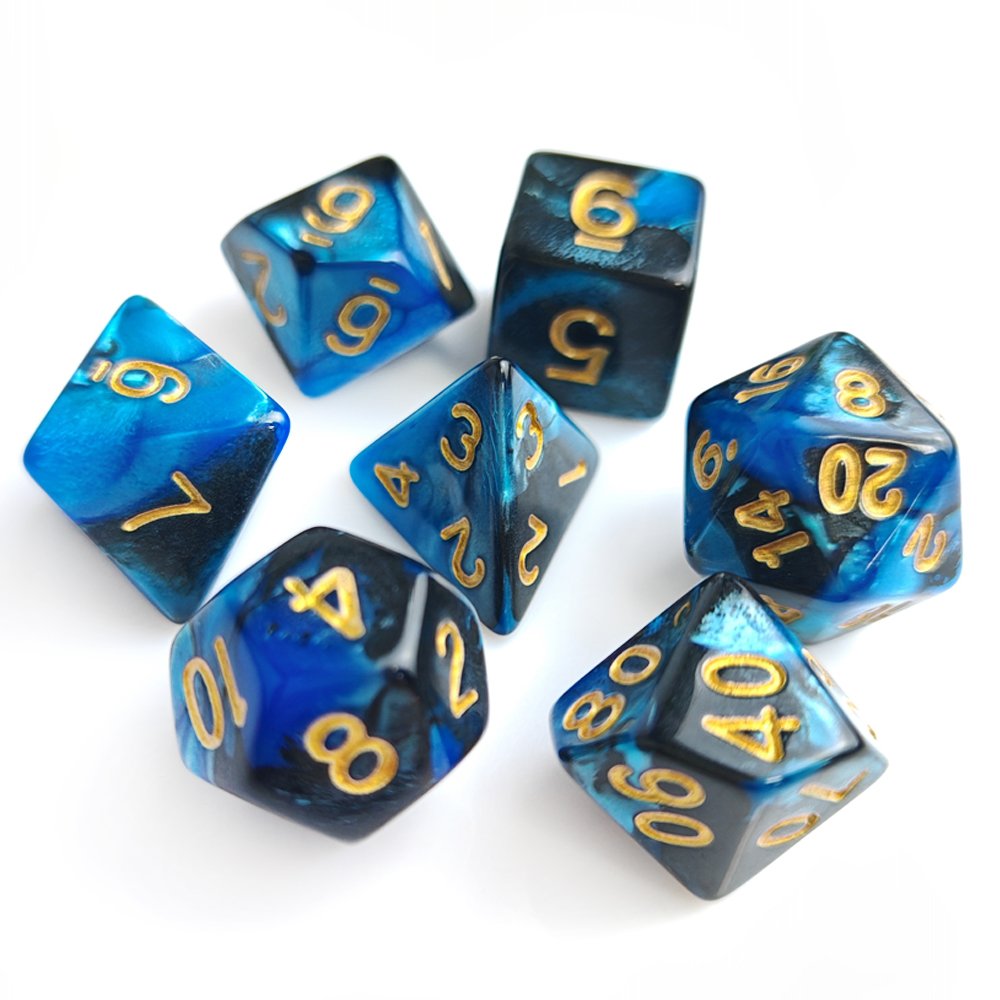 Bulk Wholesale Polyhedral Plastic RPG DND Dice Set Tabletop Role Playing Game Two-color d6 16mm Acrylic Dice