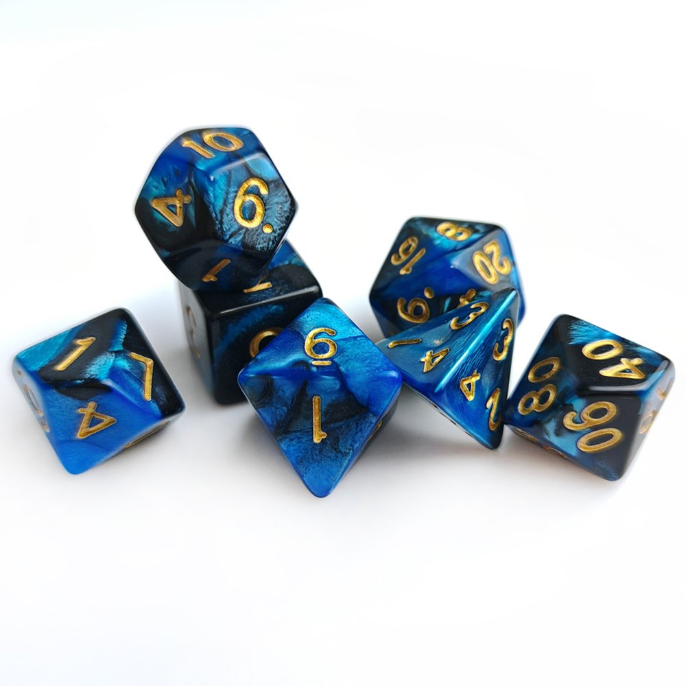 Bulk Wholesale Polyhedral Plastic RPG DND Dice Set Tabletop Role Playing Game Two-color d6 16mm Acrylic Dice