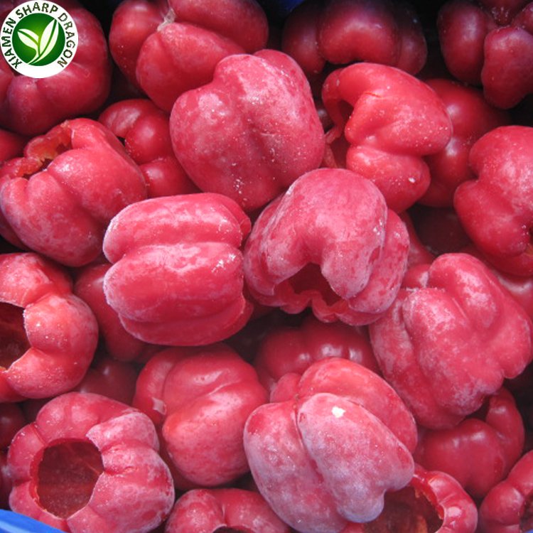 IQF Frozen Mixed Red Yellow Green Bell Strip Pepper with Freezing Organic Vegetables Bulk Wholesale price