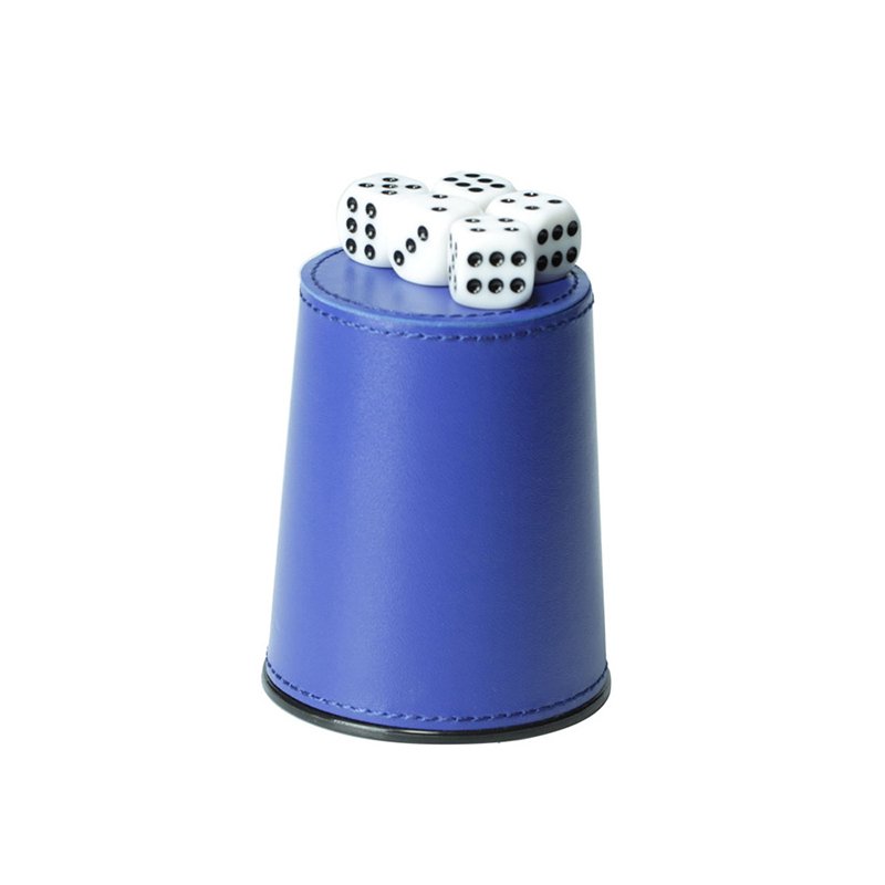 Luxury dice stacking cup and professional casino black dice cup tasse dcie