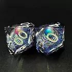 New Planet Resin dice RPG Dungeons & Dragons 7 custom dice polyhedron sharp edge dice