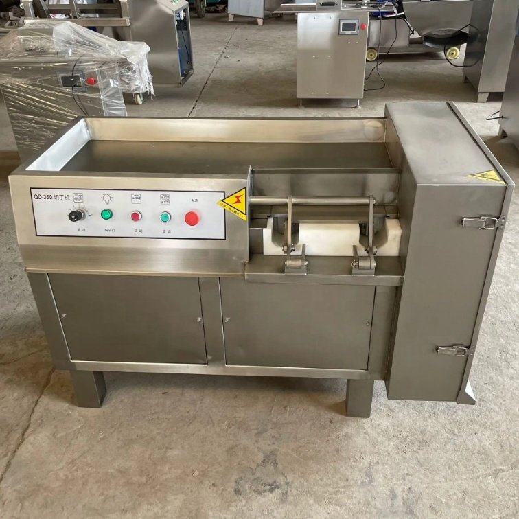 Industrial commercial model 350 slightly fresh meats diced slicing dice cutting machine dicer price frozen meat dicing machine