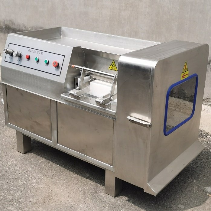 Industrial commercial model 350 slightly fresh meats diced slicing dice cutting machine dicer price frozen meat dicing machine