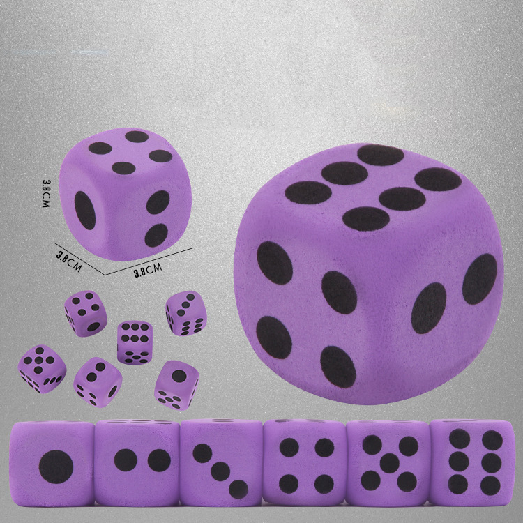 Multifunction Game Props Toy Foam Cube Building Blocks Custom Size Shape Eva Dice For Kid Adults