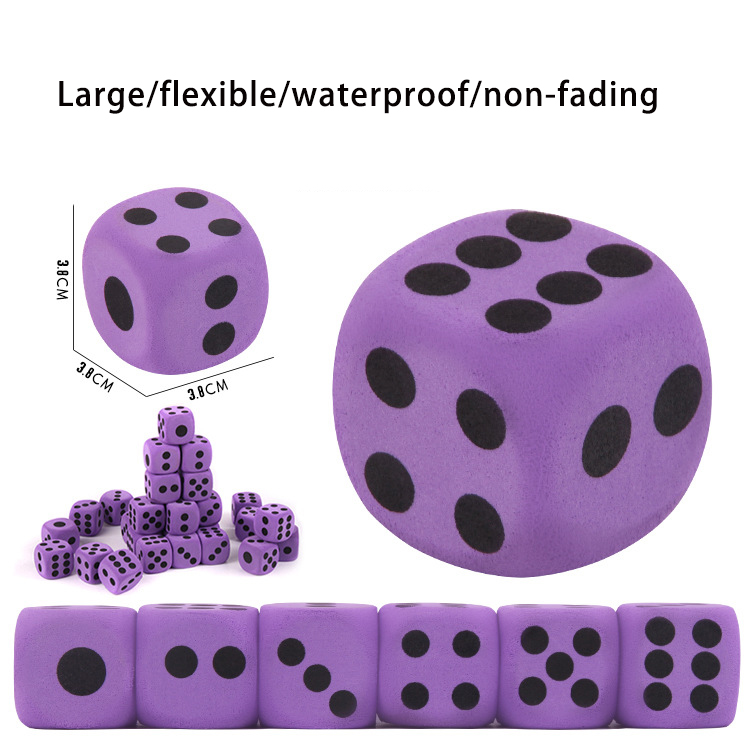 Multifunction Game Props Toy Foam Cube Building Blocks Custom Size Shape Eva Dice For Kid Adults