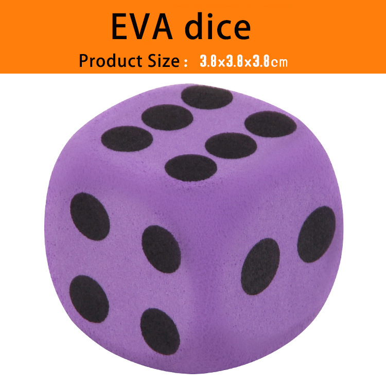 Multifunction Game Props Toy Foam Cube Building Blocks Custom Size Shape Eva Dice For Kid Adults
