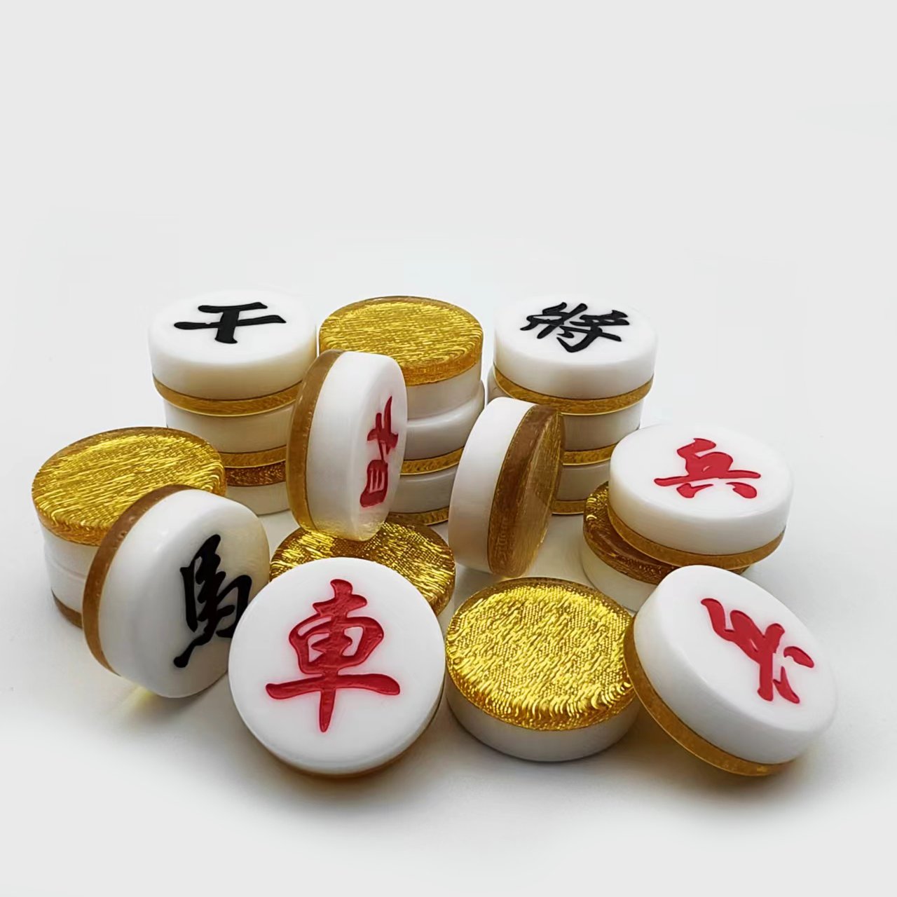 Composite Wafer Acrylic Chess Wear Resistance And Fall Resistancee Chinese Chess