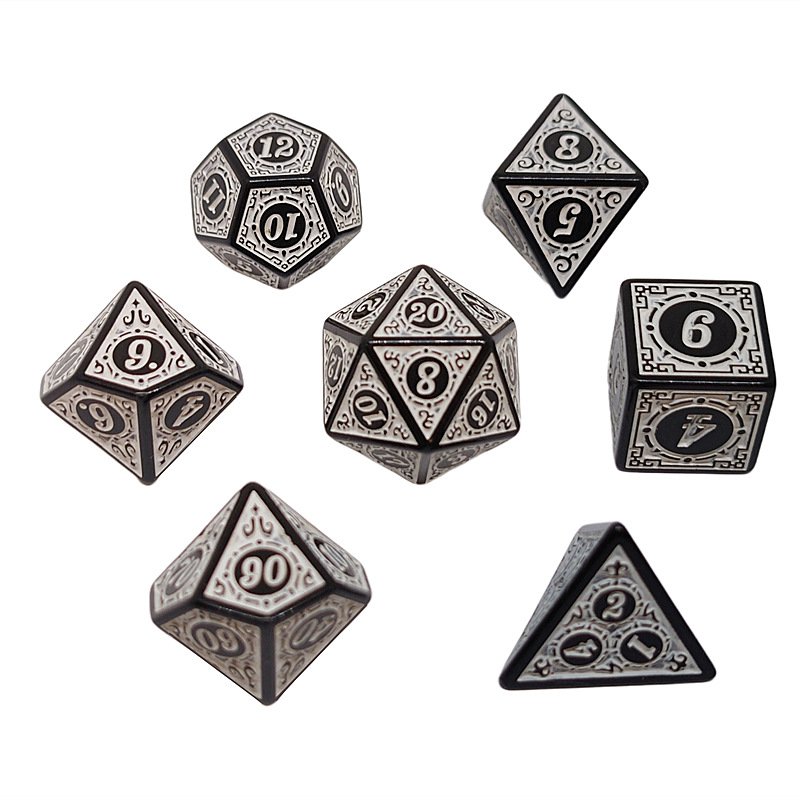 Custom Dicing 20mm D20 Bulk Stone & Resin Black Dice Game Wholesale Metal & Plastic Gemstone Polyhedral Dnd Dice Set Rpg Dice