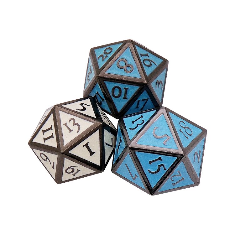 Custom Dicing 20mm D20 Bulk Stone & Resin Black Dice Game Wholesale Metal & Plastic Gemstone Polyhedral Dnd Dice Set Rpg Dice
