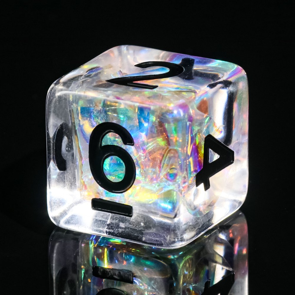 7 pcs Polyhedral dice set Hard to Damage durable metal Dice for different type of board games