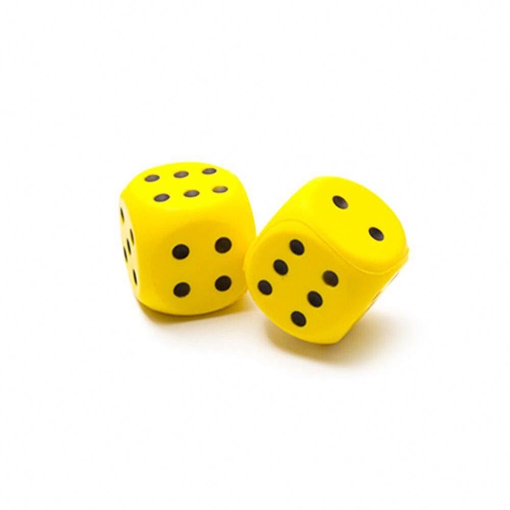Promotional Toy Stress PU Foam Dice Soft 6 Sided Dice Cube for Early Learning Math Activities Group Games