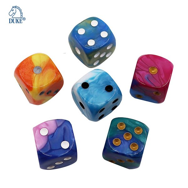 Dungeons and Dragons Game use Style Two Tone Design RPG Game Dice Set