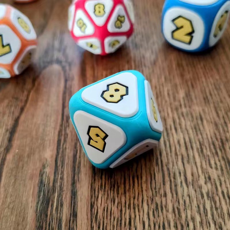 2024 Mushroom Party Desktop Role Playing Game Dice DND Dices Set D & amp D Home Table Board Game Unique D20 Polyso Dices Cool