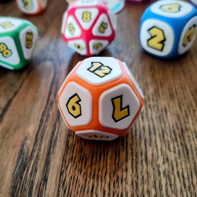 2024 Mushroom Party Desktop Role Playing Game Dice DND Dices Set D & amp D Home Table Board Game Unique D20 Polyso Dices Cool
