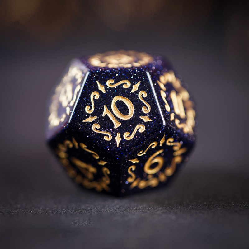 Custom Dicing 20mm D20 Bulk Stone & Resin Black Dice Game Wholesale Metal & Plastic Gemstone Polyhedral Dnd Dice Set Rpg Dice