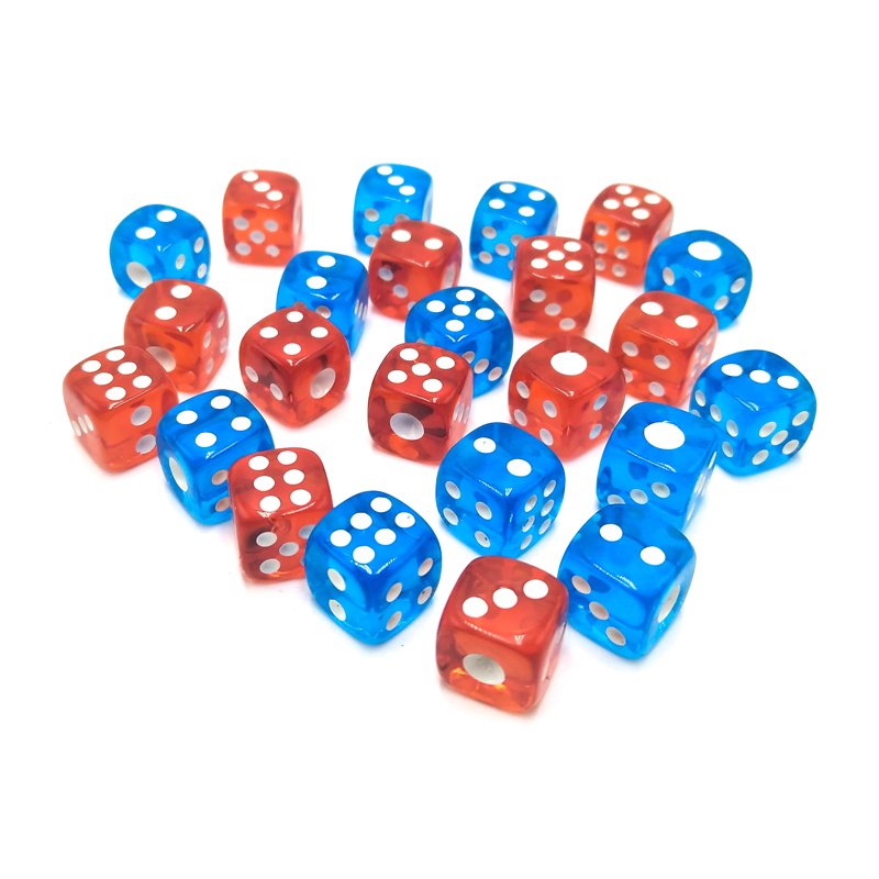The manufacturer custom dice 6 sided transparent dice