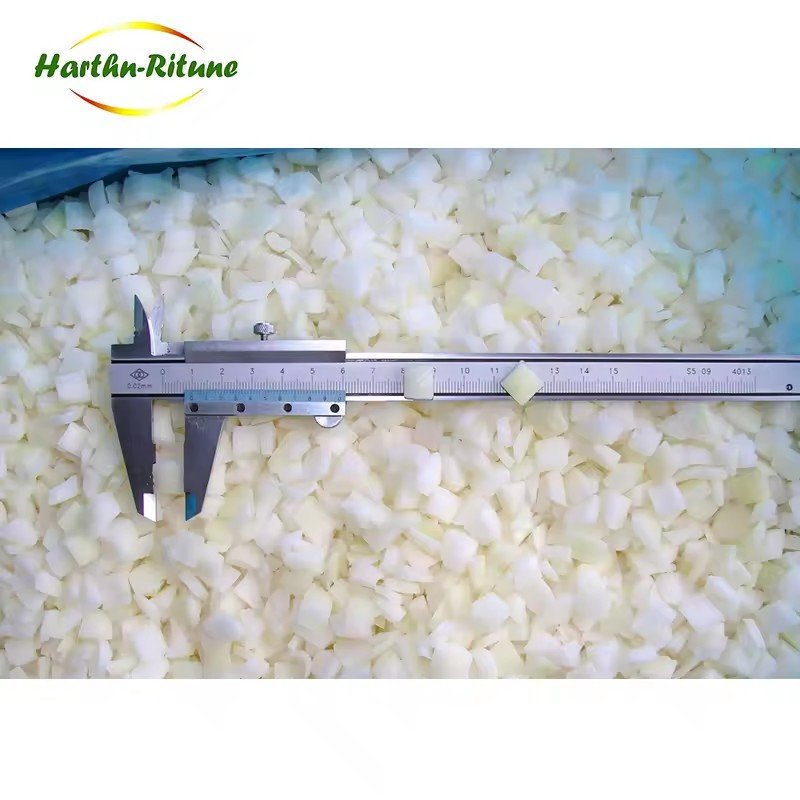 Wholesale IQF Frozen Onion Strips Diced fresh frozen vegetables