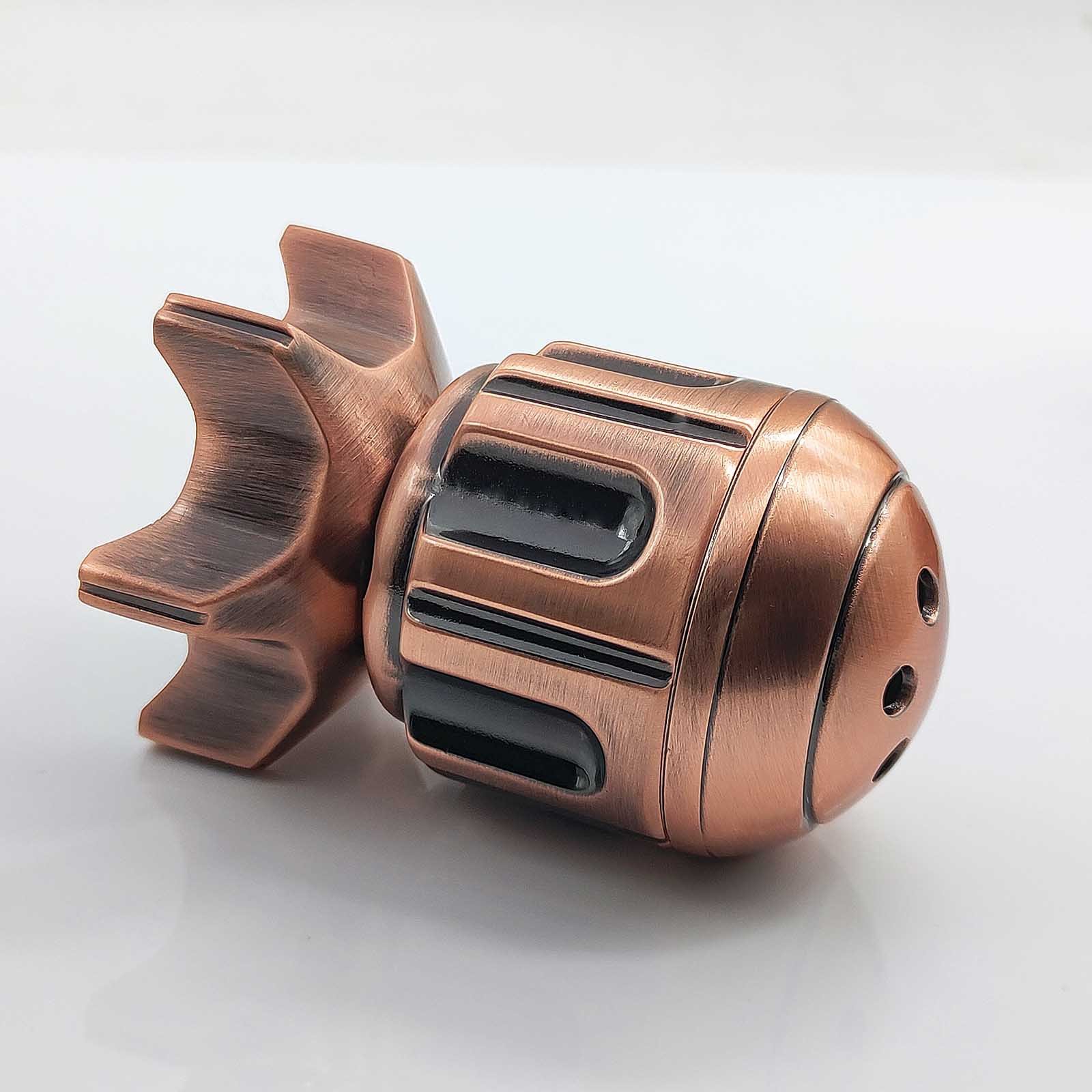 MINI PLANET Metal Rocket Launcher Rotating Bullet Dice Set For RPG Dungeons & Dragons Board Game Bullet Dice Set DND Dice Set