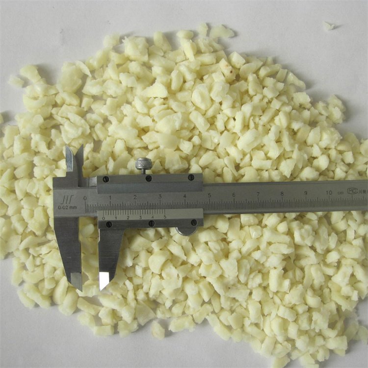 Factory Certified IQF Frozen Garlic Diced High Quality Manufacture of Frozen Garlic Diced