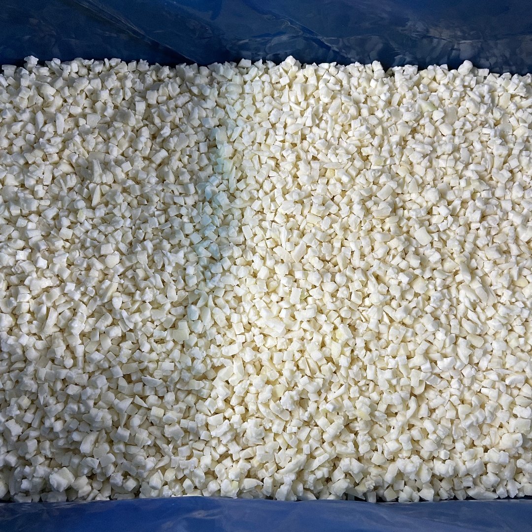 Factory Certified IQF Frozen Garlic Diced High Quality Manufacture of Frozen Garlic Diced