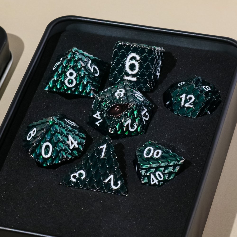 HD Dice Brand Dice Set dnd metal entertainment game dice For Casino Games