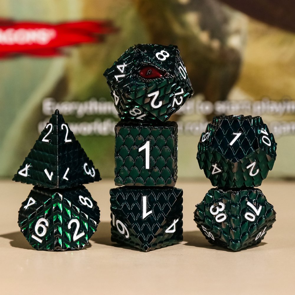 HD Dice Brand Dice Set dnd metal entertainment game dice For Casino Games
