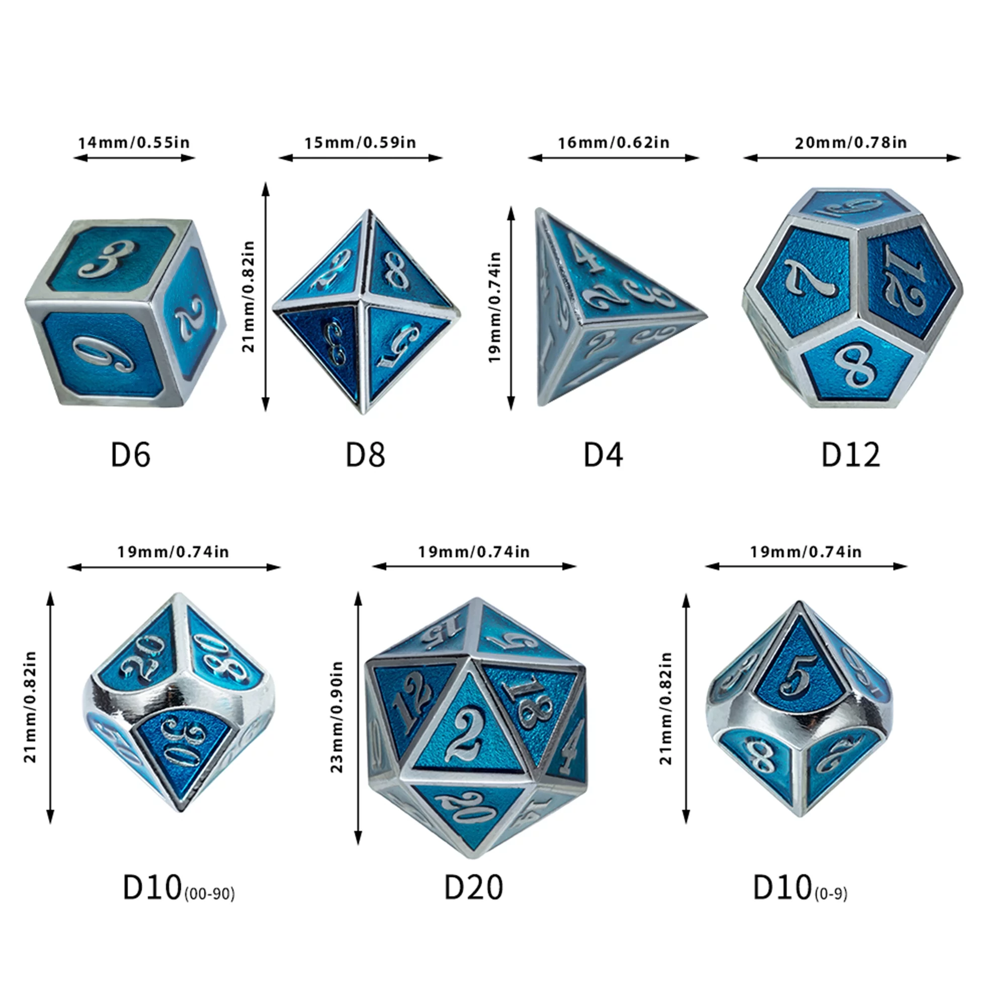Wholesale Polyhedral Dice for Board Game Dungeons & Dragons RPG Role-Playing Adventure