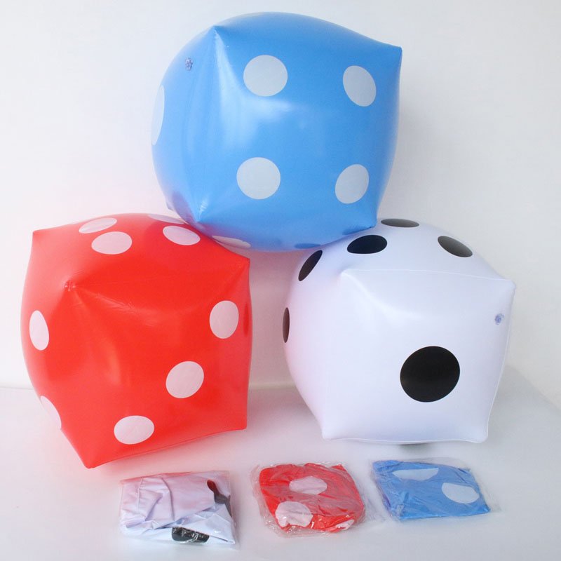 Hot Sell Eco Friendly Pvc Inflatable Cube Inflatable Dice