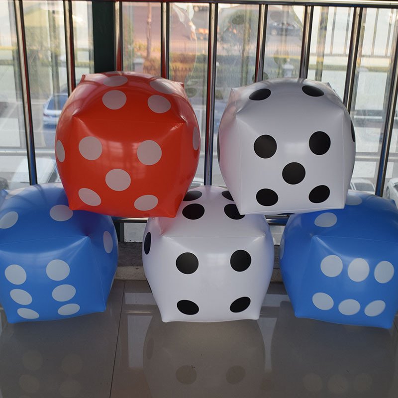 Hot Sell Eco Friendly Pvc Inflatable Cube Inflatable Dice