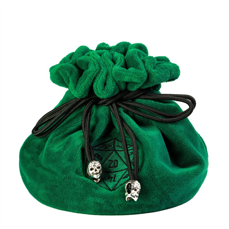 Udixi dnd Large Flannel Drawstring Dice Bag Role Playing Dice for Dungeons and Dragons Pockets Storage Bag