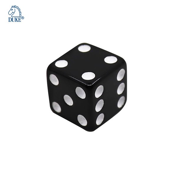 6 Sided Opaque Dice - Yellow