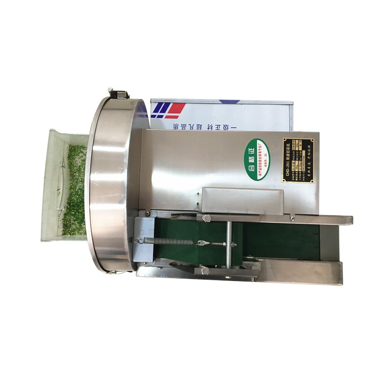 dicing machine Adjustable thickness automatic parsley vegetable cutting machine leaf stem lettuce vegetable cutting machine