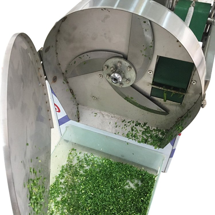 dicing machine Adjustable thickness automatic parsley vegetable cutting machine leaf stem lettuce vegetable cutting machine