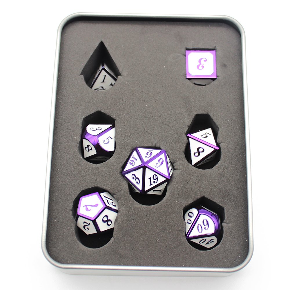 Super September Metal Dice Box Case For Dnd Rpg Metal Gaming Game Gambling Rpg Dnd D&d D D Dice Box Case