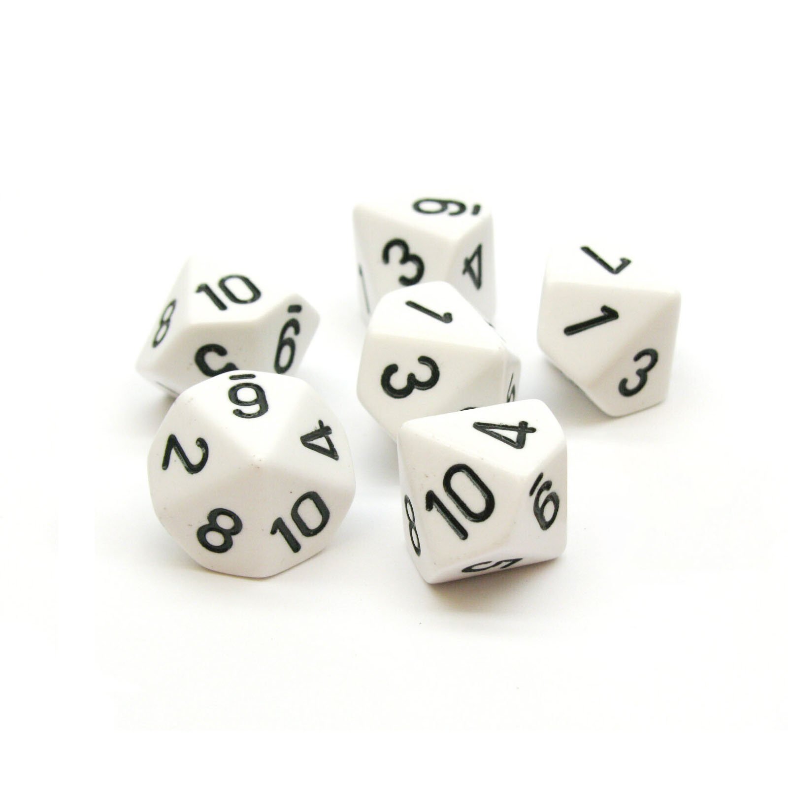 Wholesale cheap Acrylic Plastic D10 digital polyhedron dnd dice bulk