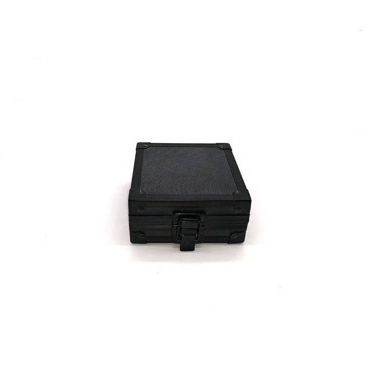 Custom Mini aluminum acrylic dice box for display with sponge mold